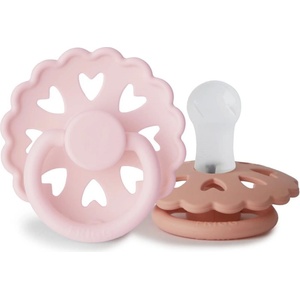 FRIGG Fairytale Round Silicone 2-Pack Size 1 биберон The Snow Queen/The Princess and the Pea 2 бр