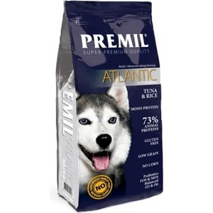 PREMIL Super Premium Atlantic - храна за укрепване на имунитета на кучетата, чувствителни и податливи на алергии, 3 кг - Сърбия