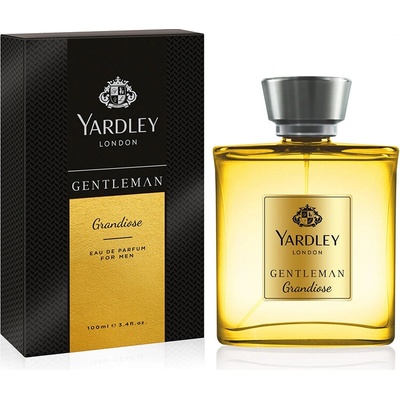 Yardley Gentleman Grandiose s tóny citrusů ovoce čokolády karamelu dřevin a vanilky parfémovaná voda pánská 100 ml