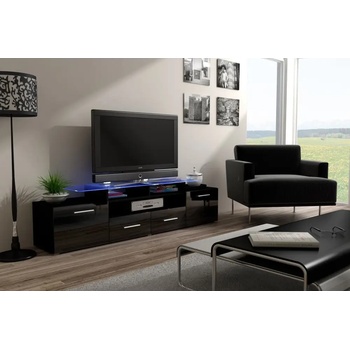 Cama meble Стойка за телевизор Cama EVORA 200 черен/черен гланц (EVORA CZ/CZ)