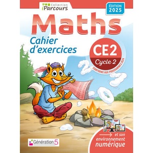 Cahier d'exercices iParcours maths CE2 (édition 2025) | HACHE, HACHE (2025)