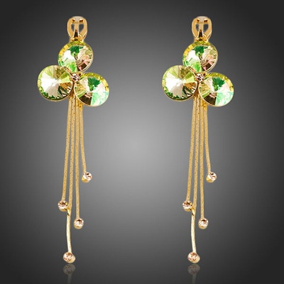 Francesca Petrucci Swarovski Elements Andolina E0147 Zelená
