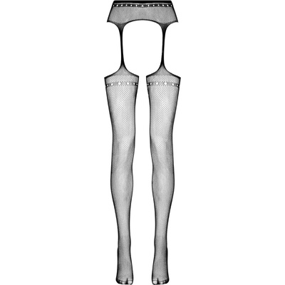 CHRISTINE чорапогащник с тиранти Tula - черен Един размер