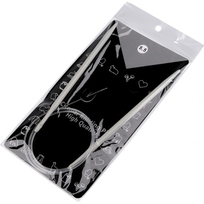 Kruhové jehlice č. 4,5; 5; 5,5; 6; 7; 8 Velikost: 7mm