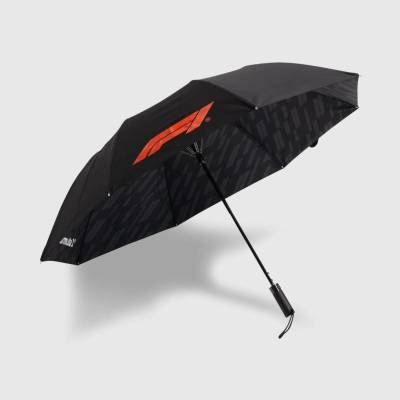 F1 dáždnik COMPACT 26 true black