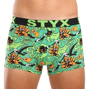 Styx Мъжки боксерки Styx art спортна гума тропик Styx | Mnogotsveten | МЪЖЕ | XL