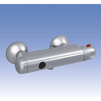 Sanela Senzorové sprchy Termostatická nástěnná sprchová baterie s horním vývodem, chrom SLS 03
