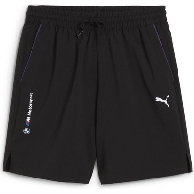 Puma BMW MOTORSPORT ESSENTIALS+ WOVEN shorts 7" černá
