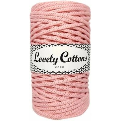 Polyesterová šňůra Lovely Cottons 5mm - Pudrová