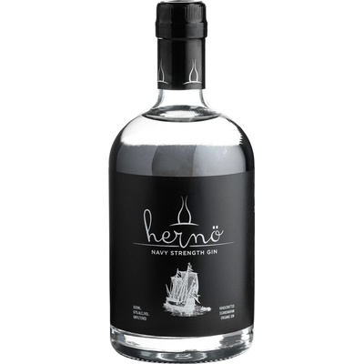 Hernö Navy Strenght 57% 0,5 l (čistá fľaša)