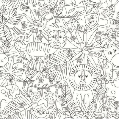 Gekkofix 14156 Jungle 67,5 cm x 1,5 m
