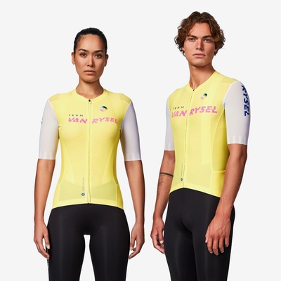 Van Rysel RCR-R 2 Team krátky rukáv žltý Unisex