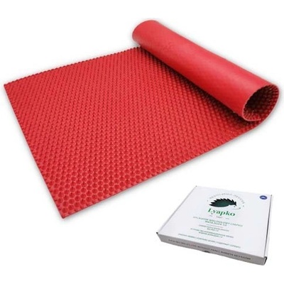 LYAPKO akupresúrna podložka 27,5 cm x 48 cm 7,0 Červená