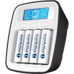 everActive Зарядно everActive NIMH R6, 03 AA/AAA с микропроцесор NC1000M (EVER-C-NC1000M) Зарядно за батерии