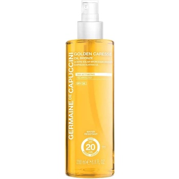Germaine de Capuccini Golden Caresse Слънцезащитно олио за бронзов тен, SPF20, 200 ml