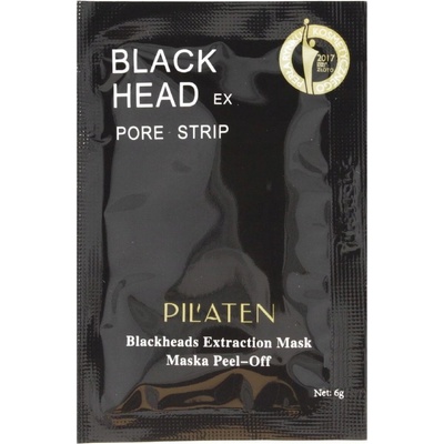 Pilaten Black Head čierna zlupovacia maska Black Head Remover 6 g