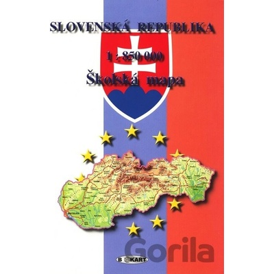 VGM SR 1:850 000 - školská mapa A4/A3