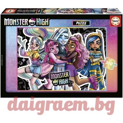 Educa Пъзел educa 19705 - 300 части - Монстър Хай (edu19705)