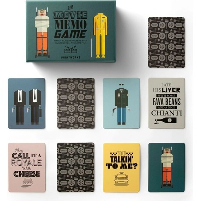 Printworks Memorické hry MOVIE, 50 ks