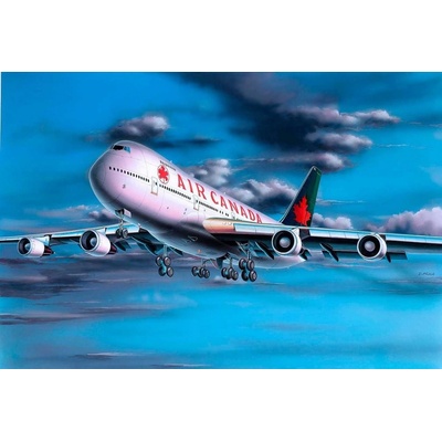 Revell 64210 plastikový model letadla Boeing 747-200 Air Canada 1:390