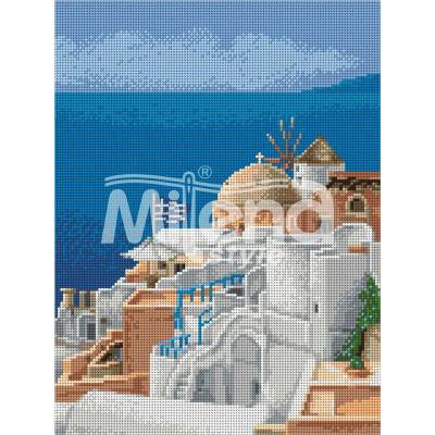 Milena Style Лято в Гърция - гоблен със схема конци Ariadna 1: 4