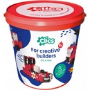 CLICS Bricks Bucket 8v1, 127 ks Hasiči