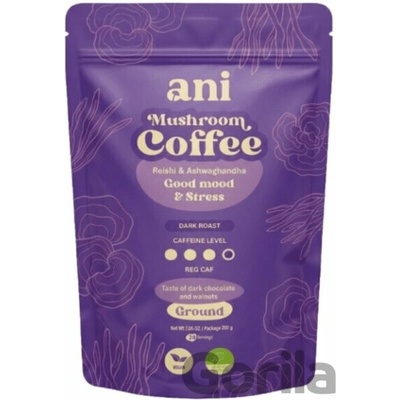 ANi Mushroom Coffee Good mood & Stres mletá 200 g