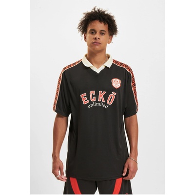Ecko Unltd Тениска Ecko Unltd. Vintage Trikot T-Shirts black XXLUB-ECKOTS1185-00007 - Тъмносив, размер M
