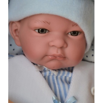 Lamagik Realistické miminko chlapeček Menší John v zavinovačce