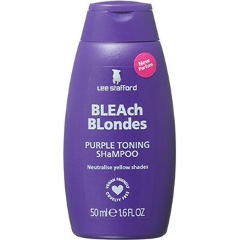 Lee Stafford Mini Bleach Blondes Purple Toning šampon 50 ml