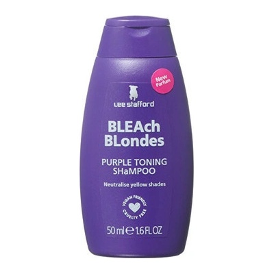 Lee Stafford Mini Bleach Blondes Purple Toning šampon 50 ml