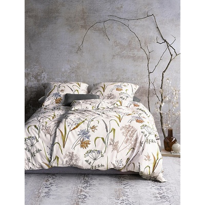 Irisette flanel obliečky Koala 8425-90 LUČNÁ TRÁVA biela 140x200 70x90