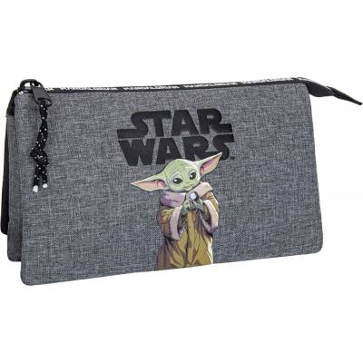 Kstationery Ученически несесер Kstationery - Baby Yoda, Mandalorian (KST67654)
