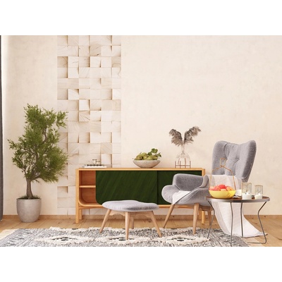AG design FTNVL-3700 vliesová fototapeta Wooden Cubes rozměry 90 x 270 cm