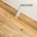 BRASED K40 Soklová lišta Dub císařský 1,22 m