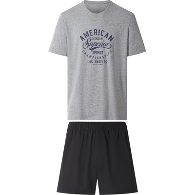 esmara Men pánské pyžamo šedá/černá – Zboží Dáma