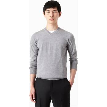 Giorgio Armani Блуза Emporio Armani V-Neck Sweater - Grey