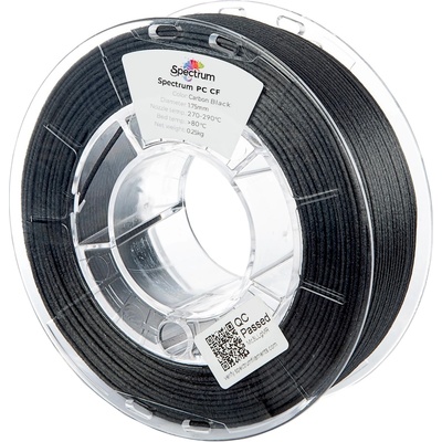 Spectrum 81535 филамент, PC CF, 0.25kg, 1, 75 мм, въглеродни сажди (81535)
