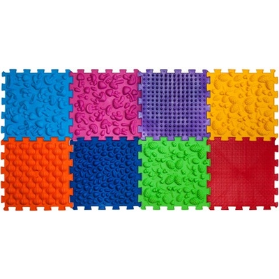 Ortek masážna ortopedická podložka Puzzle Mix 8 dielov