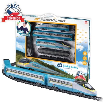 Rappa Влак České dráhy SC Pendolino със звук и светлина