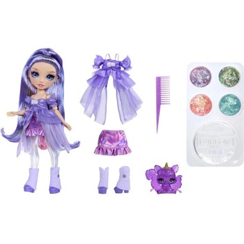 MGA Entertainment Rainbow High Кукла със слуз и блясък - Violet (лилаво)