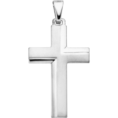 Bealio 03371 stříbrný přívěsek KŘÍŽ elegantní 03 03371 0219