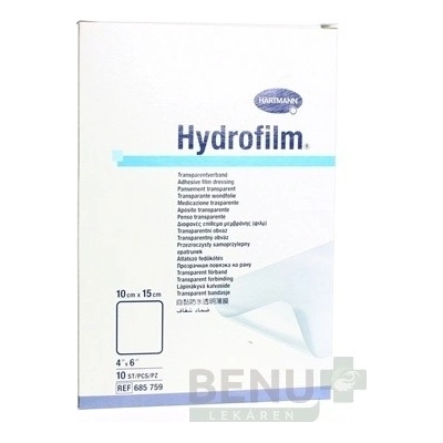Hydrofilm kompres samolepiaci 10 cm x 15 cm 10 ks