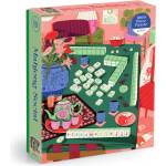 Galison - Puzzle Mahjong Social - 1 000 piese