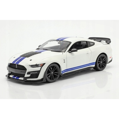Maisto 2020 Mustang Shelby GT500 biela 1:18