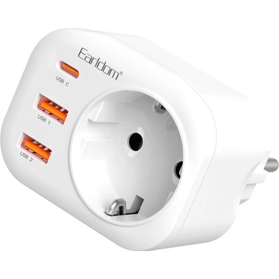 Earldom 1 Plug + 3 USB (ES-SC18)