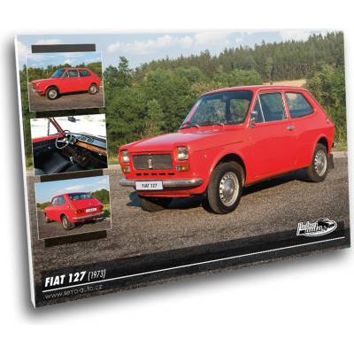 Obraz č. 67 - FIAT 127 (1973) 100 x 70 cm