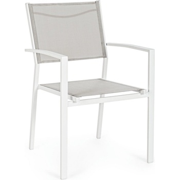 Bizzotto Градински стол HILDE 57x60x88 cm. бял (0663633)