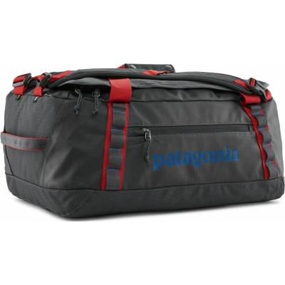 Patagonia Black Hole Duffel smolder blue/amanita red 40L