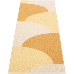 Pappelina Пътека за открито и закрито в цвят жълта охра 70x180 cm Hill Ochre Pale Yellow - Pappelina (HI5B718)